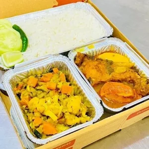 Fish, Vegetable and Rice